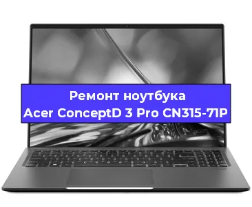 Замена hdd на ssd на ноутбуке Acer ConceptD 3 Pro CN315-71P в Перми